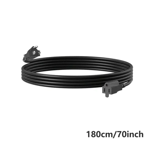 12 Gauge Outdoor Extension Cord 12/3 Sjtw Heavy Duty 3 Prong Ac Male Nema Female Copper 125v Etl Certified - 图片 6