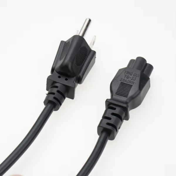 Factory Custom Power Supply Cord PVC Power Cords For Computer USA 3Pin 13A AC Cords