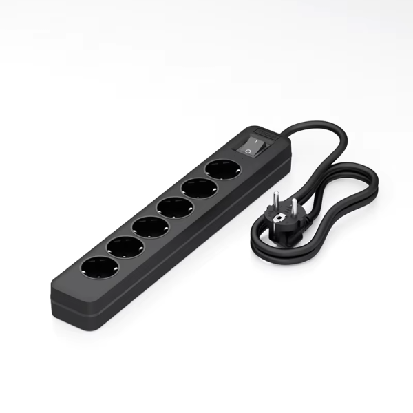 Factory Oem 16a  6 Way Power Strip With Surge eu extension socket germany extension lead