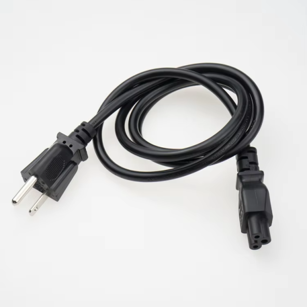 Factory wholesale 3 Prong US AC Power Cord Connector US Standard Extension Power Cord Socket - 图片 2