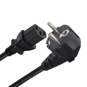 16A European Schuko Plug TO IEC C13 Power Cord | VDE Certified Power Cable Manufacturer