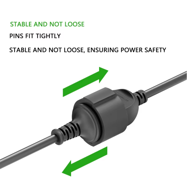 High Quality PVC/Rubber indoor Outdoor Extension Cable Maximum load 250 V/16 A max Current  Extension Cord - 图片 3