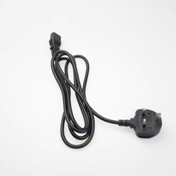 High Quality  With Fuse Uk Standard Ac Power Cord 3pin Plug Power Cable For Computer - 图片 4