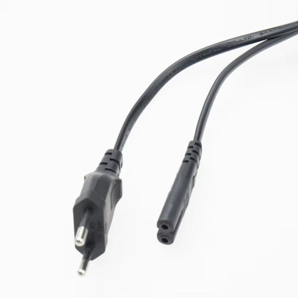 Type C Euro Ac Power Cable 250v 2 Pin C7 Female End Supply Cord Vde Cee 7/16 Plug To C7 Eu Power Cord Certified For Home Use - 图片 4