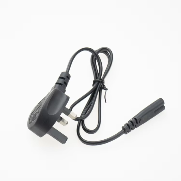 uk ac power cordUK Mains Power Lead 2 Pin Fig 8 Cable - 图片 4