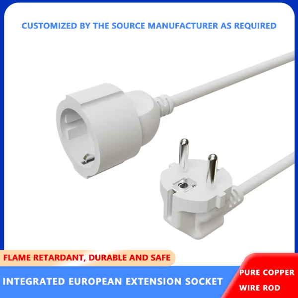 LIPWEL EU Standard IP44 Outdoor Extension Cord – Heavy-Duty Copper Wire Power Cable for Europe (Industrial Grade) - 图片 5
