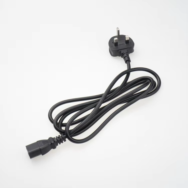 High Quality  With Fuse Uk Standard Ac Power Cord 3pin Plug Power Cable For Computer - 图片 6