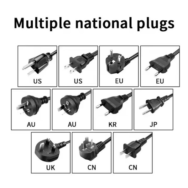 Brazil To C13 Power Cable Type-n Round 3 Pins To Iec Connect Cord  Brazil Power Cord - 图片 7